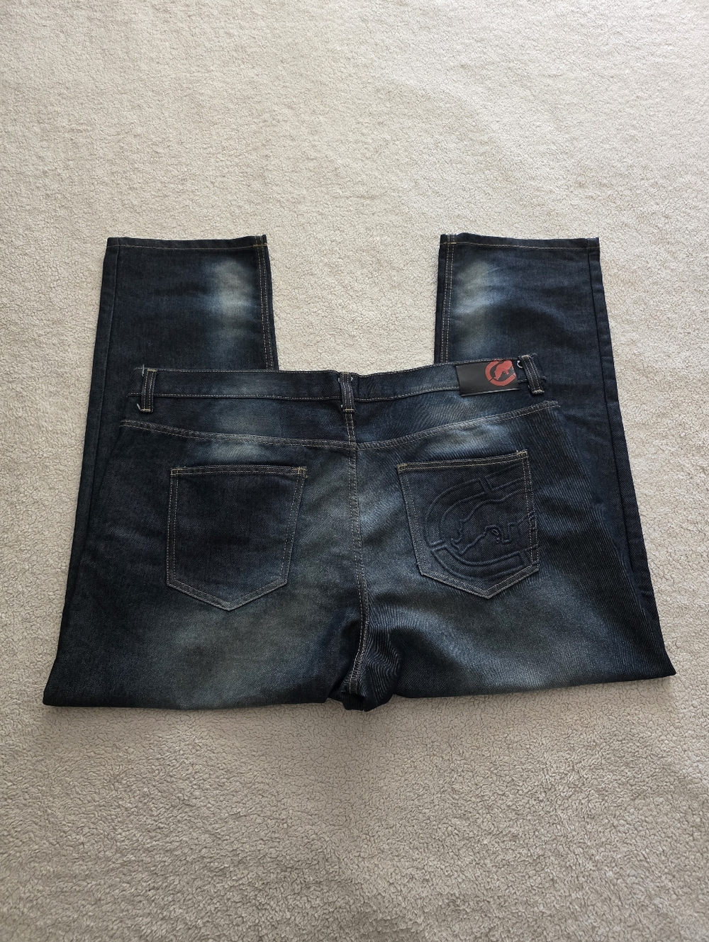 Ecko Unltd. Athletic Fit Jeans, Men's Size 42x30, GUC - Dark Wash